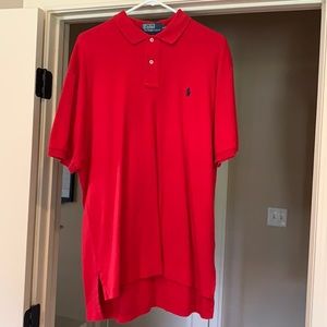 Men’s Red Polo